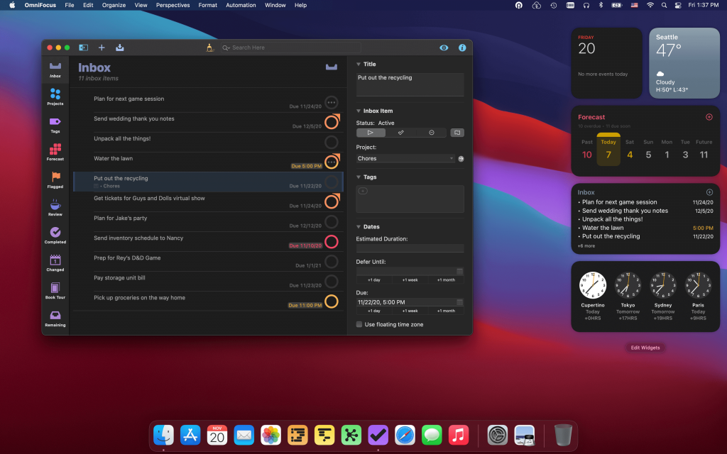 图片[1]-macOS OmniFocus Pro 4.5.3  破解版