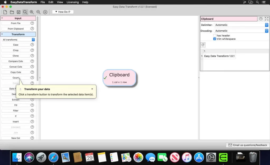 图片[1]-macOS系统 EasyDataTransform 2.2.0  破解版-BCDE.TEAM