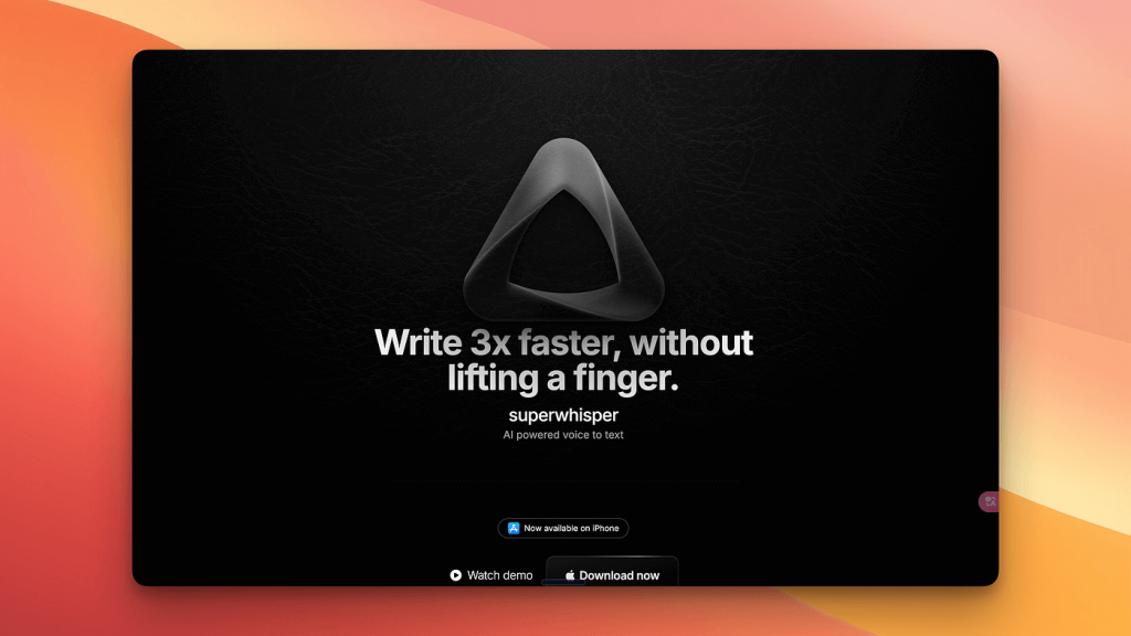 图片[1]-macOS系统 Superwhisper 破解版