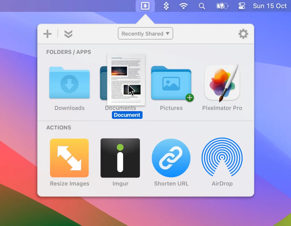 图片[1]-macOS系统 Dropzone 破解版