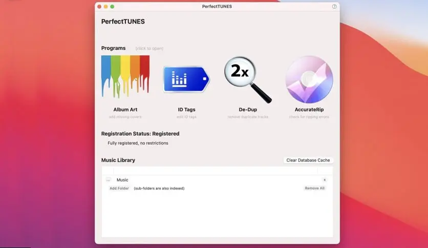 图片[1]-macOS系统 PerfectTUNES 破解版