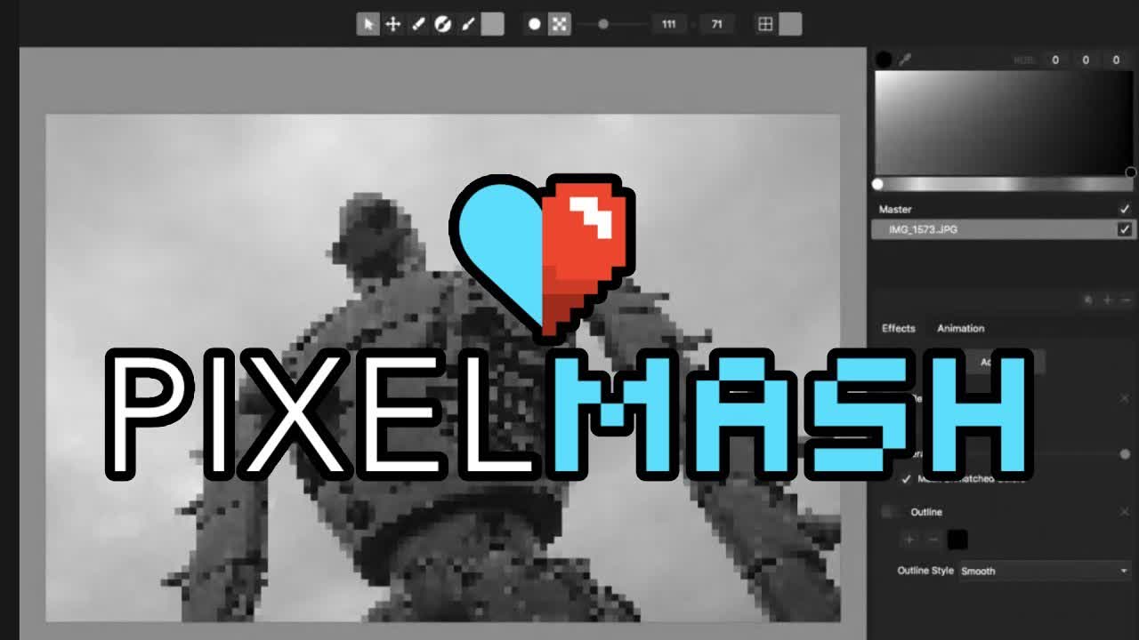 图片[1]-Windows系统 Nevercenter Pixelmash 破解版