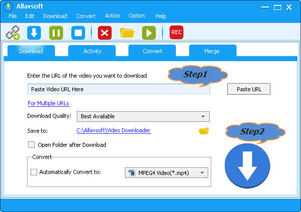 图片[1]-Windows系统 Allavsoft Video Downloader Converter 破解版
