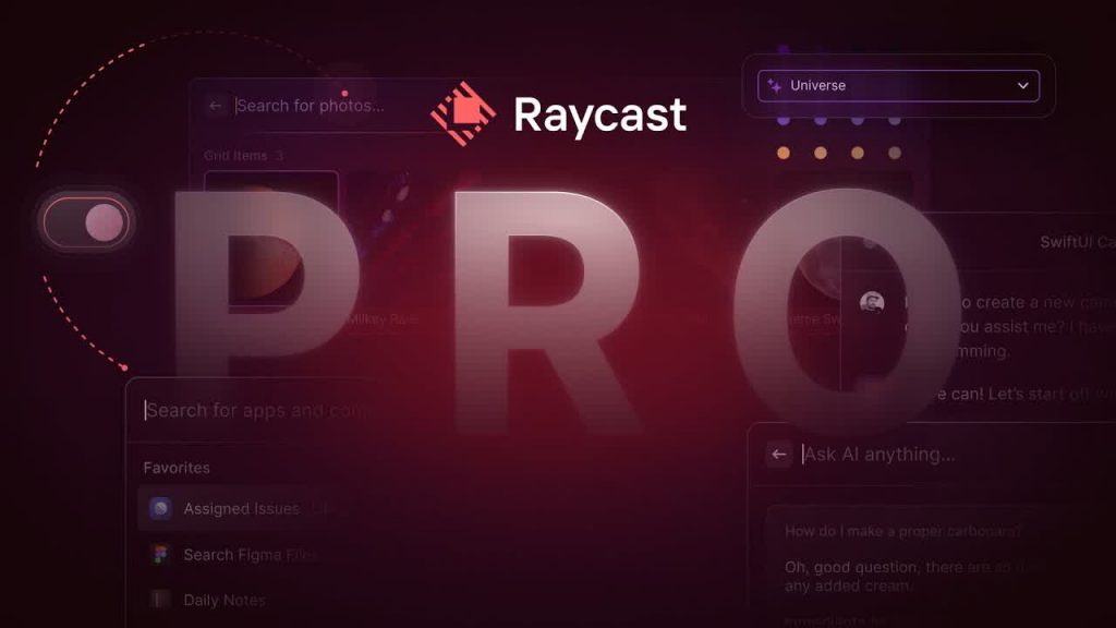 图片[1]-macOS系统 Raycast Pro  破解版