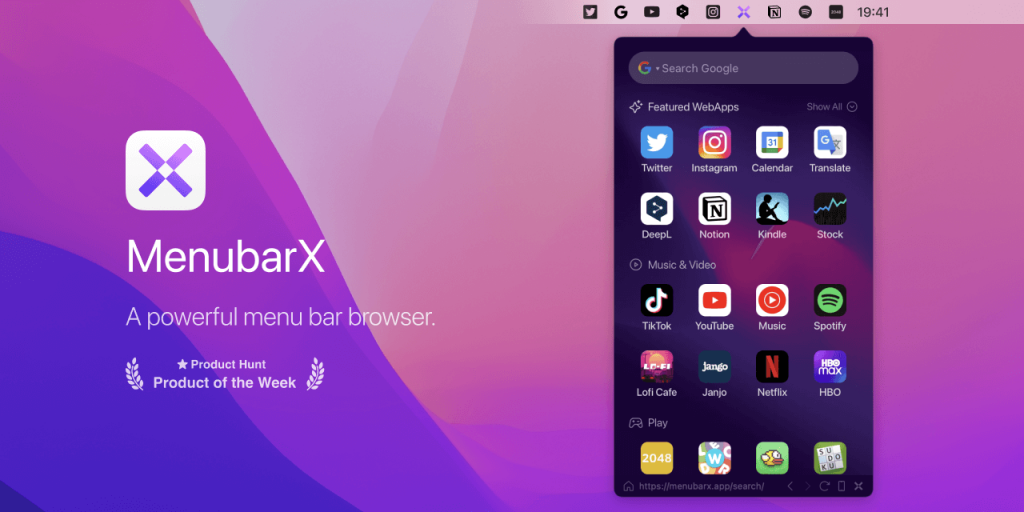 图片[1]-macOS系统 MenubarX 破解版