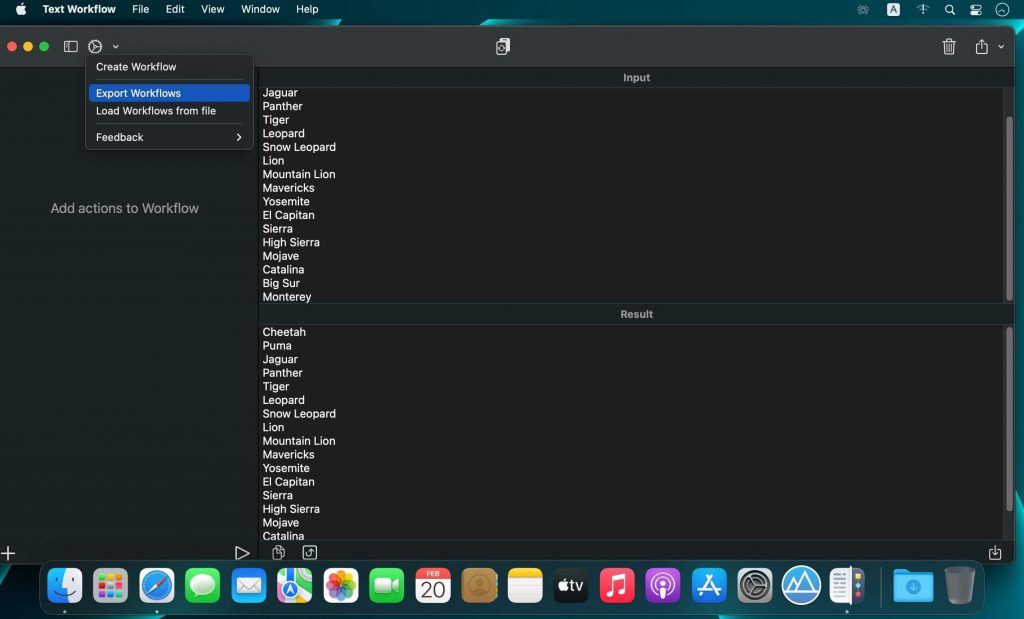 图片[1]-macOS系统 Text Workflow  破解版